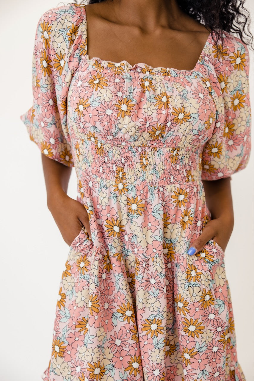 Summer Paradise Floral Dress