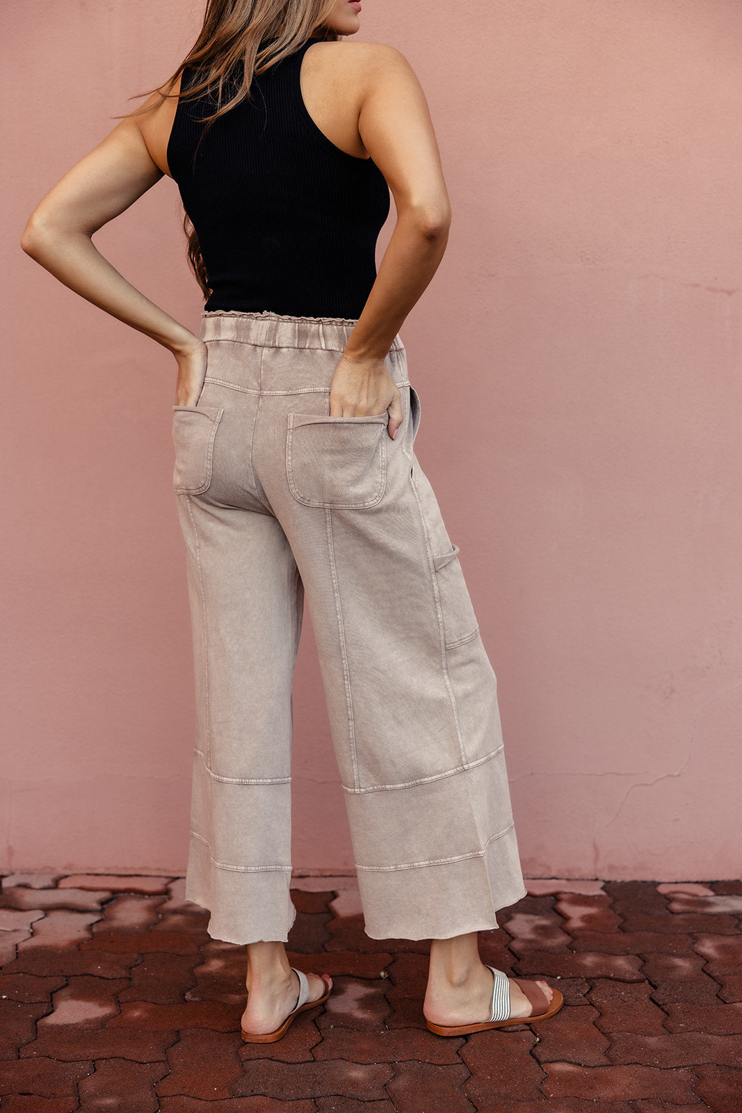 Toula Tie Waist Pants