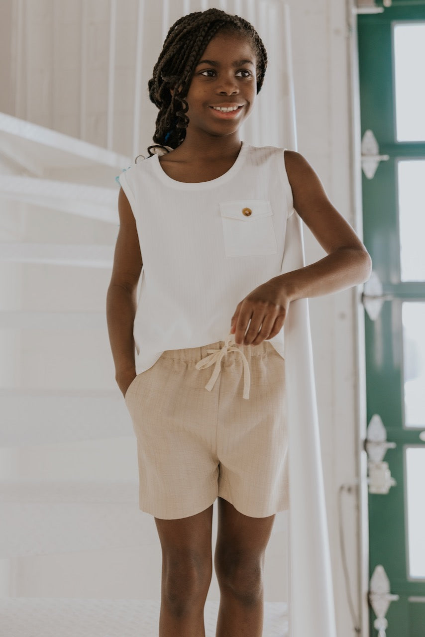 Mac Tie Waist Shorts