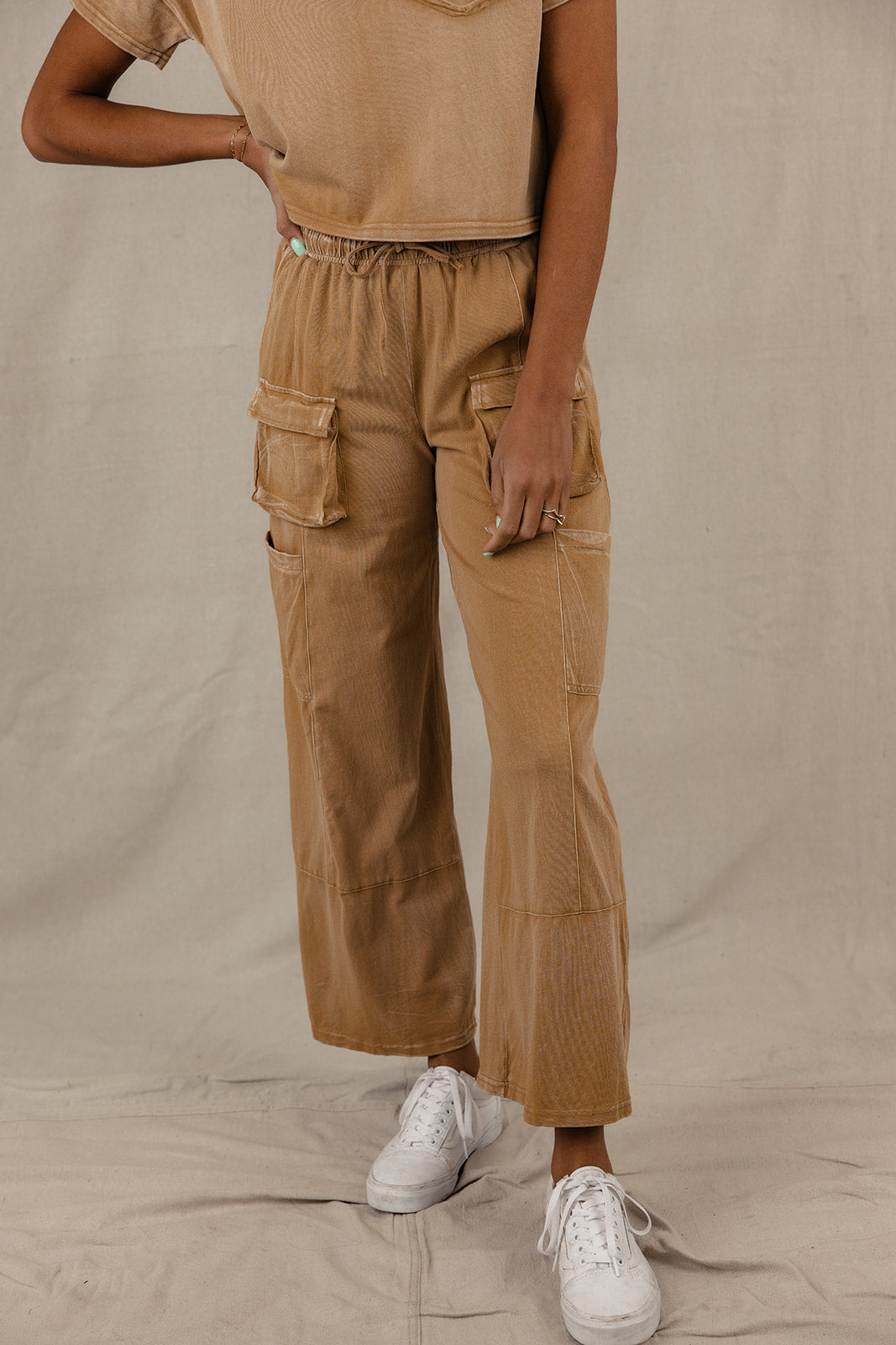 Kameron Wide Leg Cargo Pants