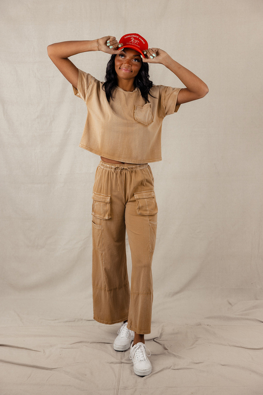 Kameron Wide Leg Cargo Pants