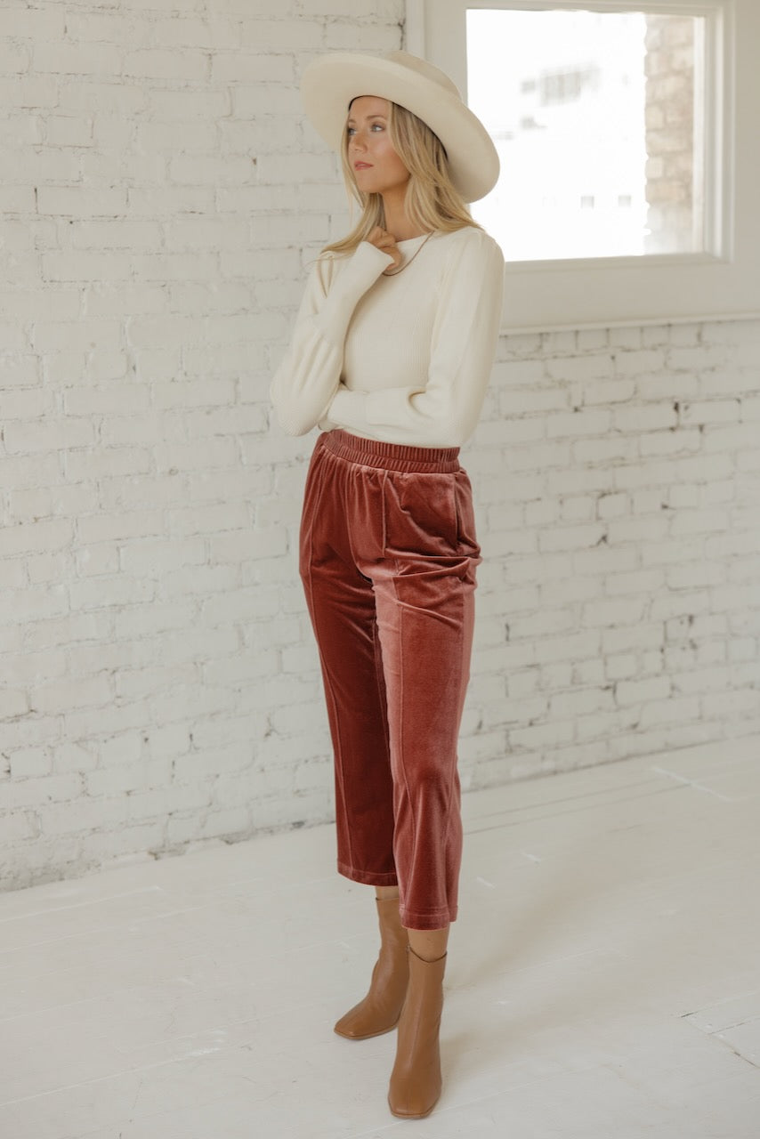 SALT Westgate Velvet Suit Pants