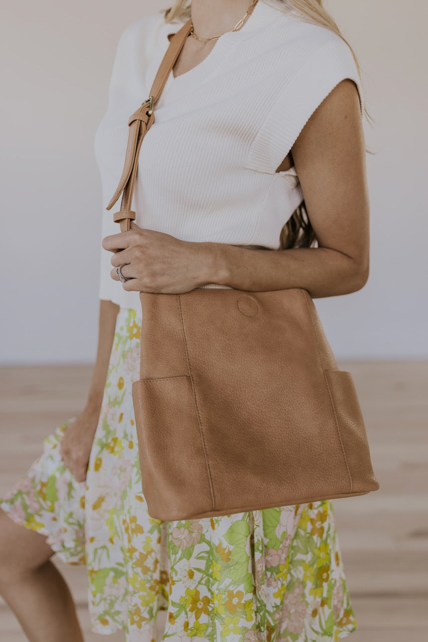 Kayleigh Side Pocket Bucket Bag