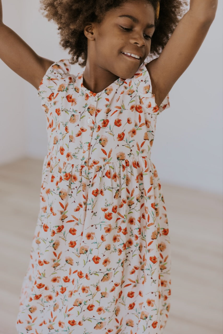 The Tickle Crabs Floral Dress