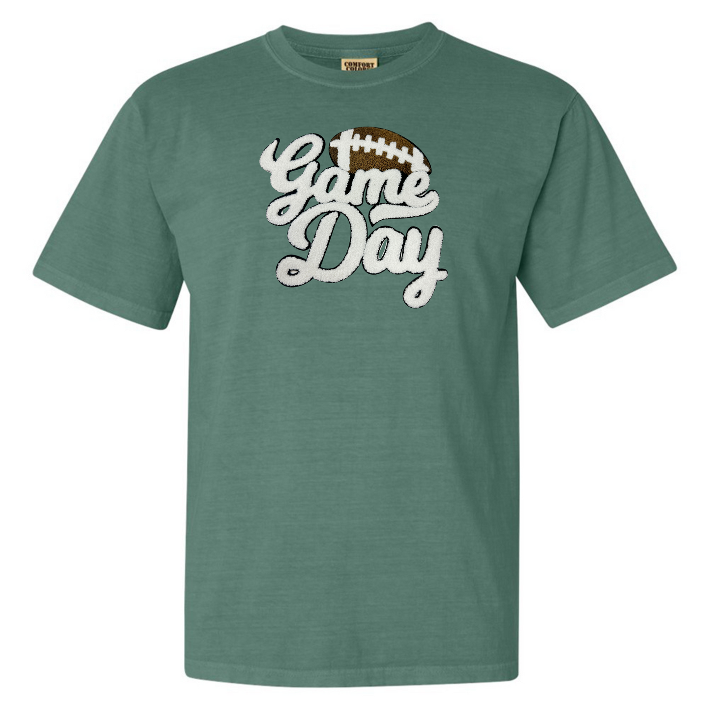 Football 'Game Day' Letter Patch T-Shirt