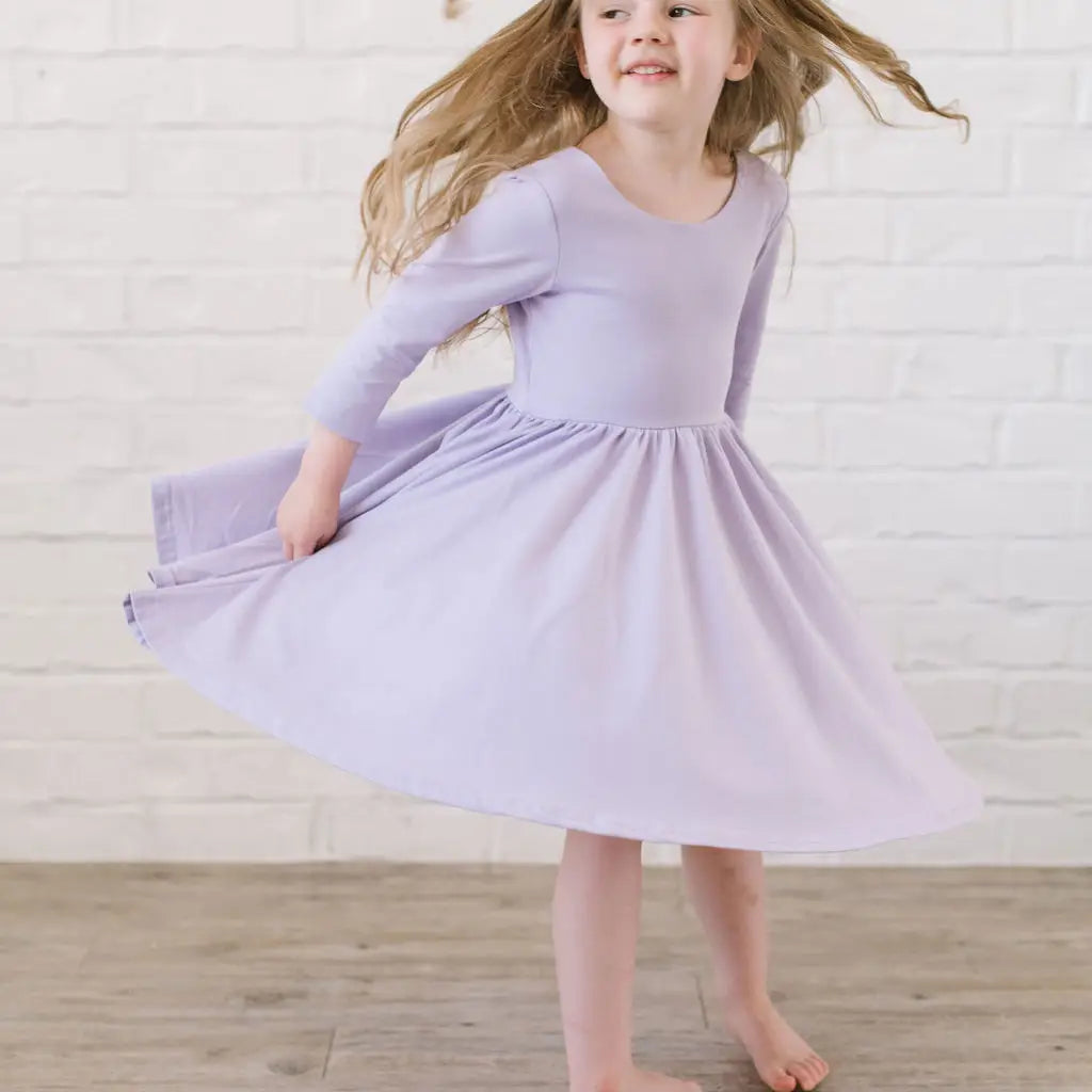 Emile Dress in Lavender 