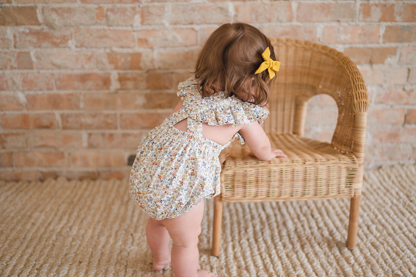 Emmy Romper in Dreamy Meadows