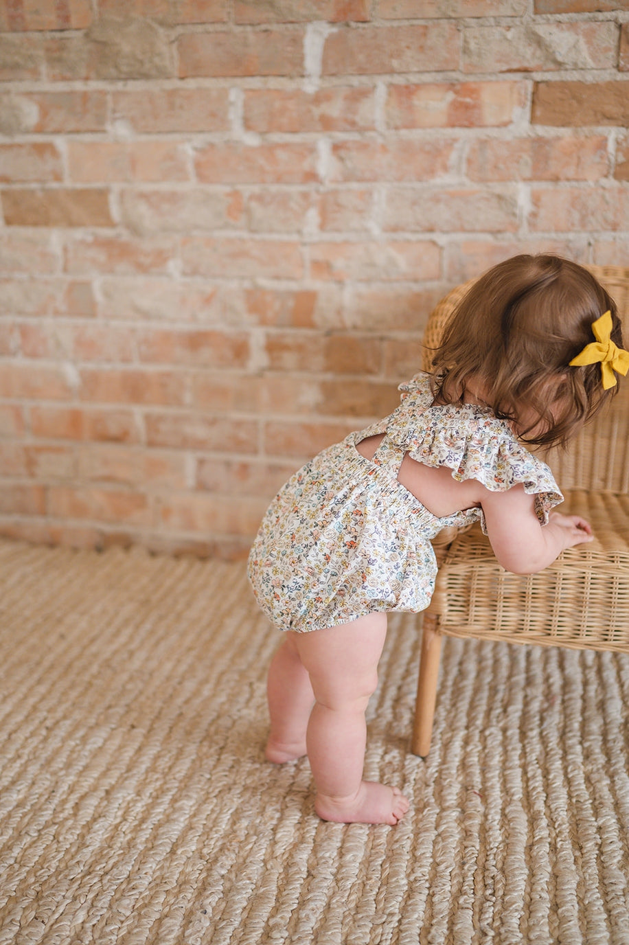 Emmy Romper in Dreamy Meadows