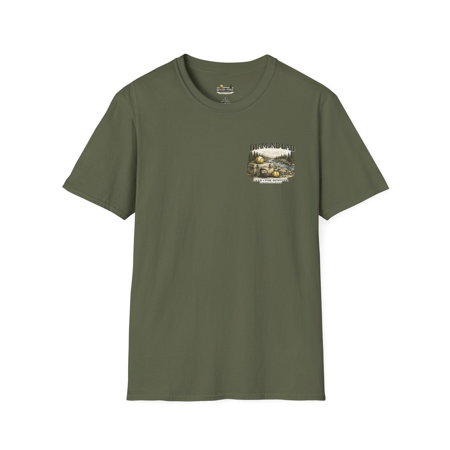 River + Pine - Diamond Dad T-Shirt – Vintage Cooler and Softballs