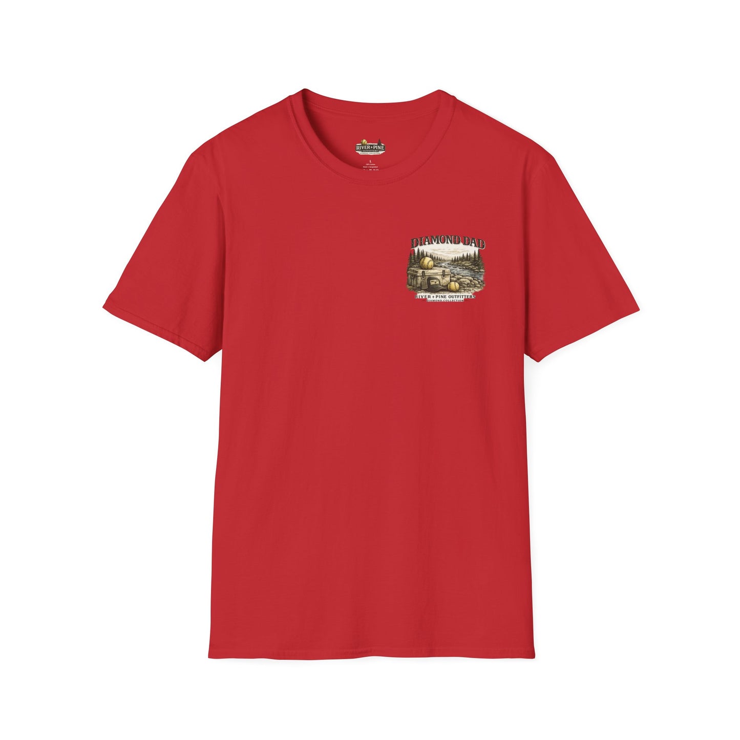 River + Pine - Diamond Dad T-Shirt – Vintage Cooler and Softballs
