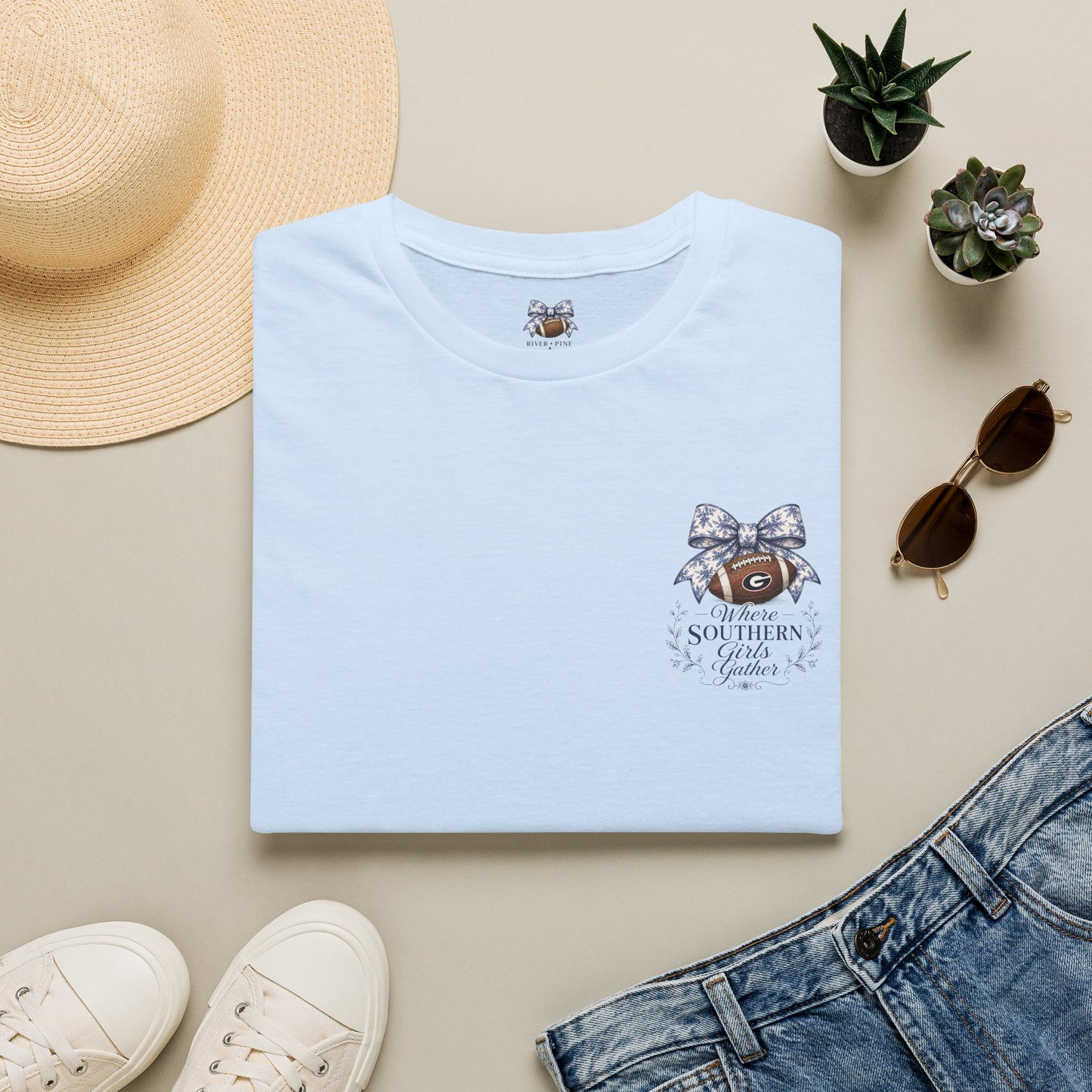 River + Pine Tailgate Collection Womens - Where Southern Girls Gather - Gildan Softstyle