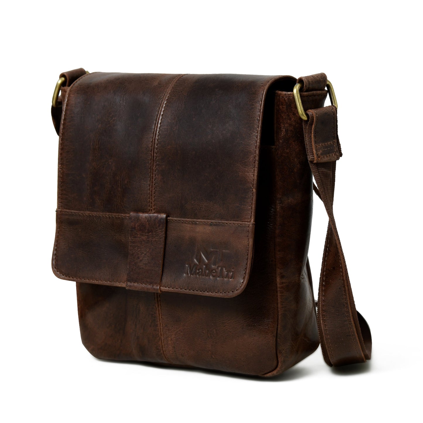 Brown Leather Crossbody Bag