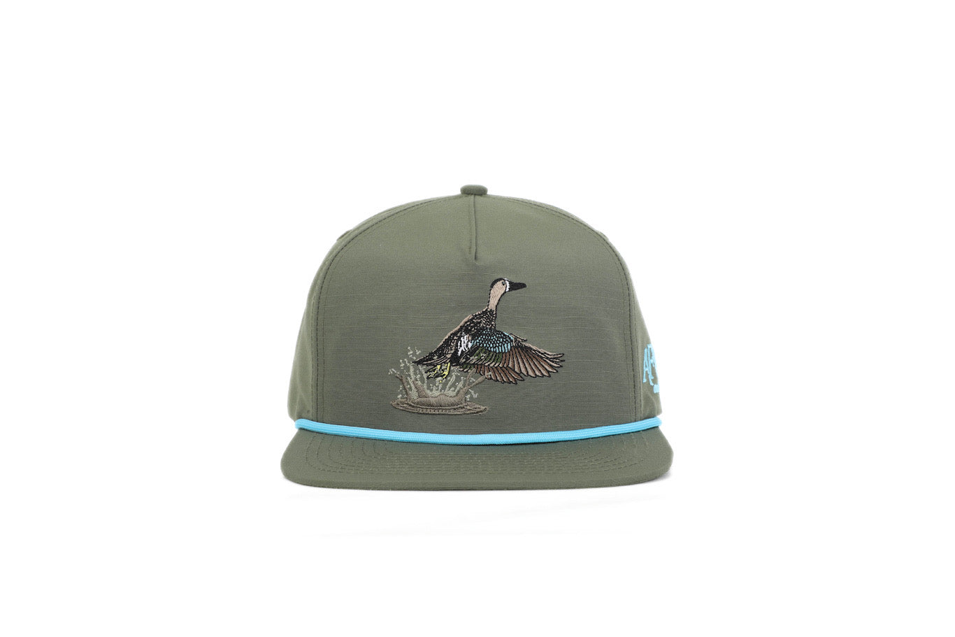 Moss Green Blue Wing Teal RipStop Hat