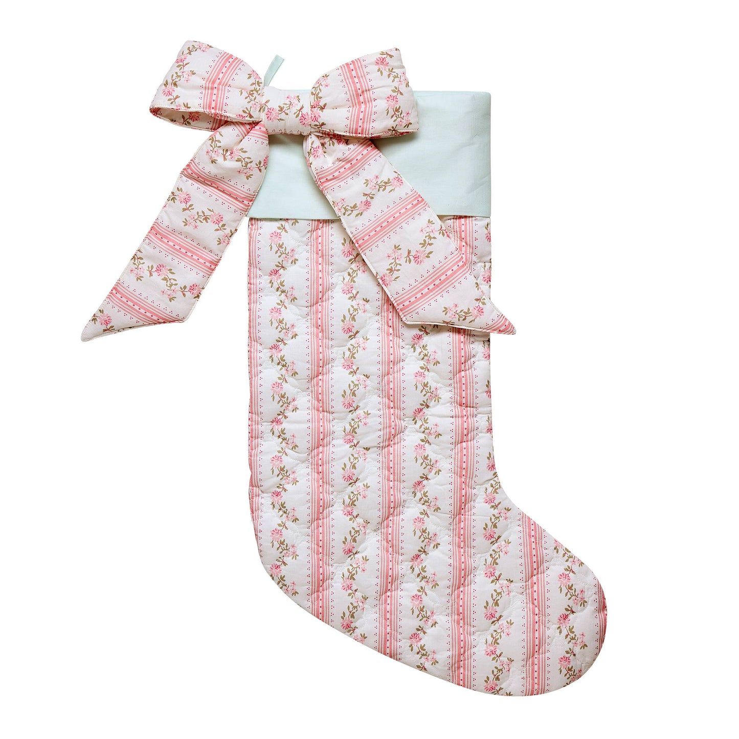 Peking Handicraft - Quilted Printed Cami Bow Stocking