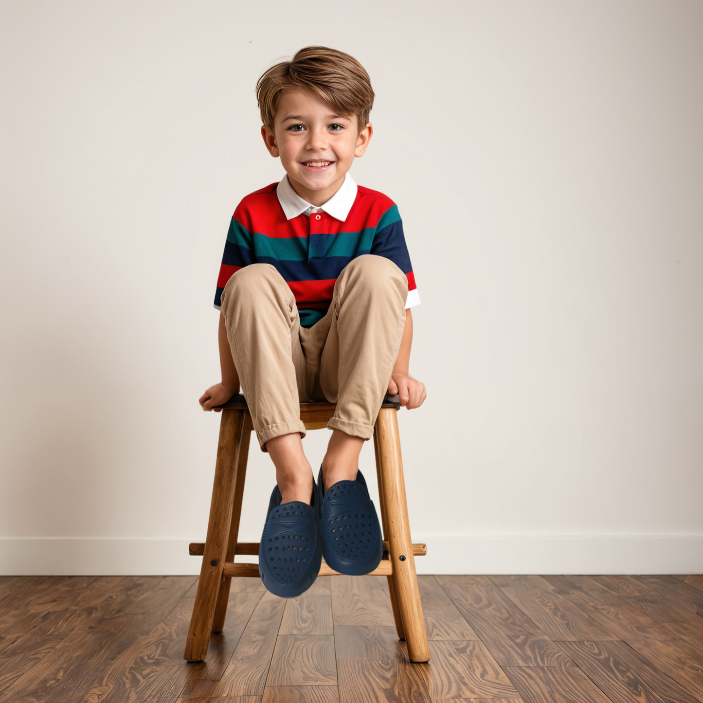 Floafers - PRODIGY DRIVER NAVY PEONY/BRIGHT WHITE - KIDS