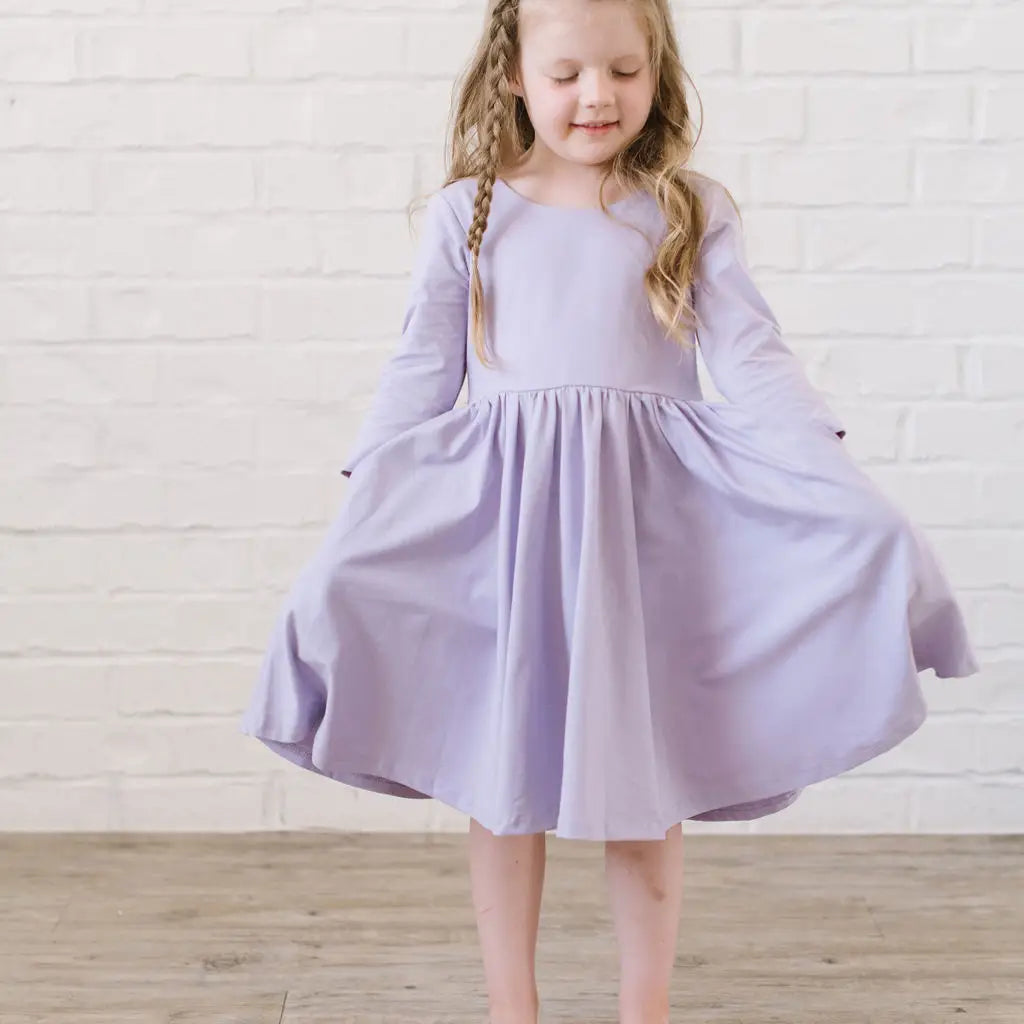 Emile Dress in Lavender 