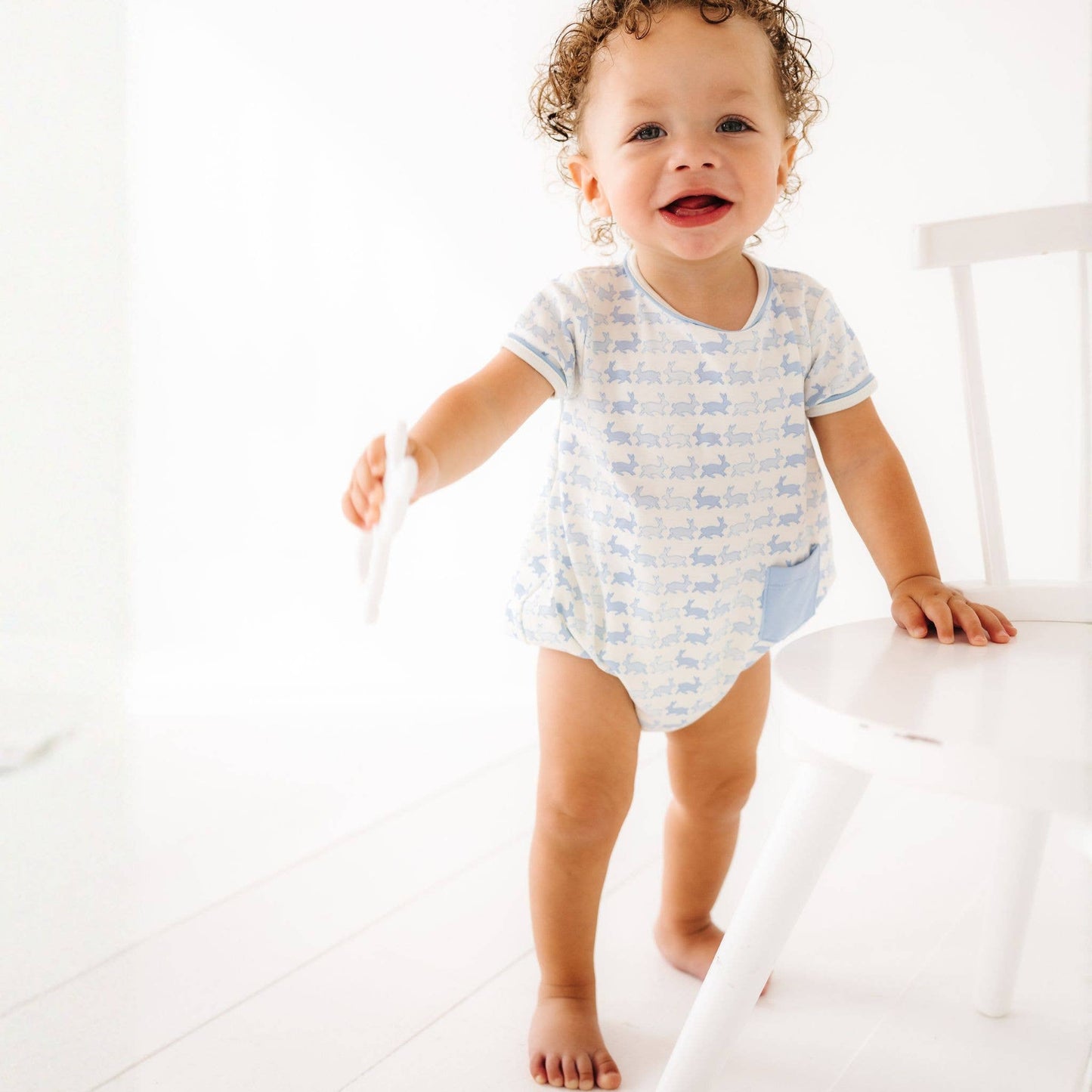 Magnolia Baby - Bunny Hop Bubble - Sky