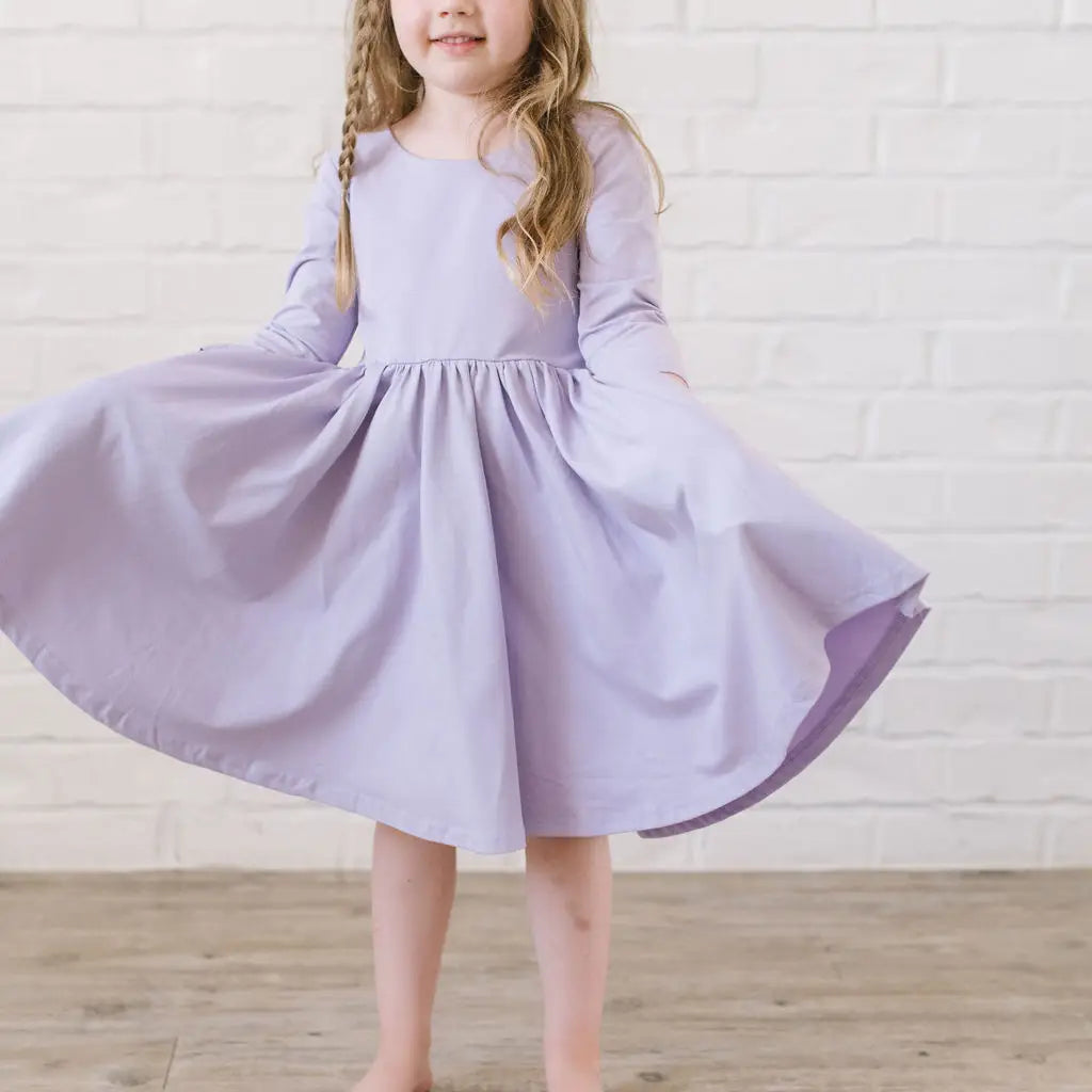 Emile Dress in Lavender 