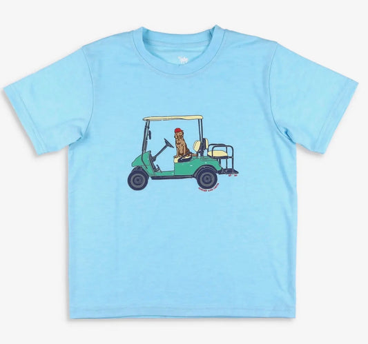 Shrimp and Grits Kids - Going for the Green Graphic Tee