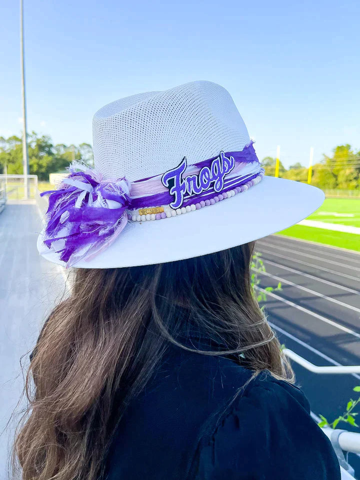 Fedora Straw Hat - College Edition