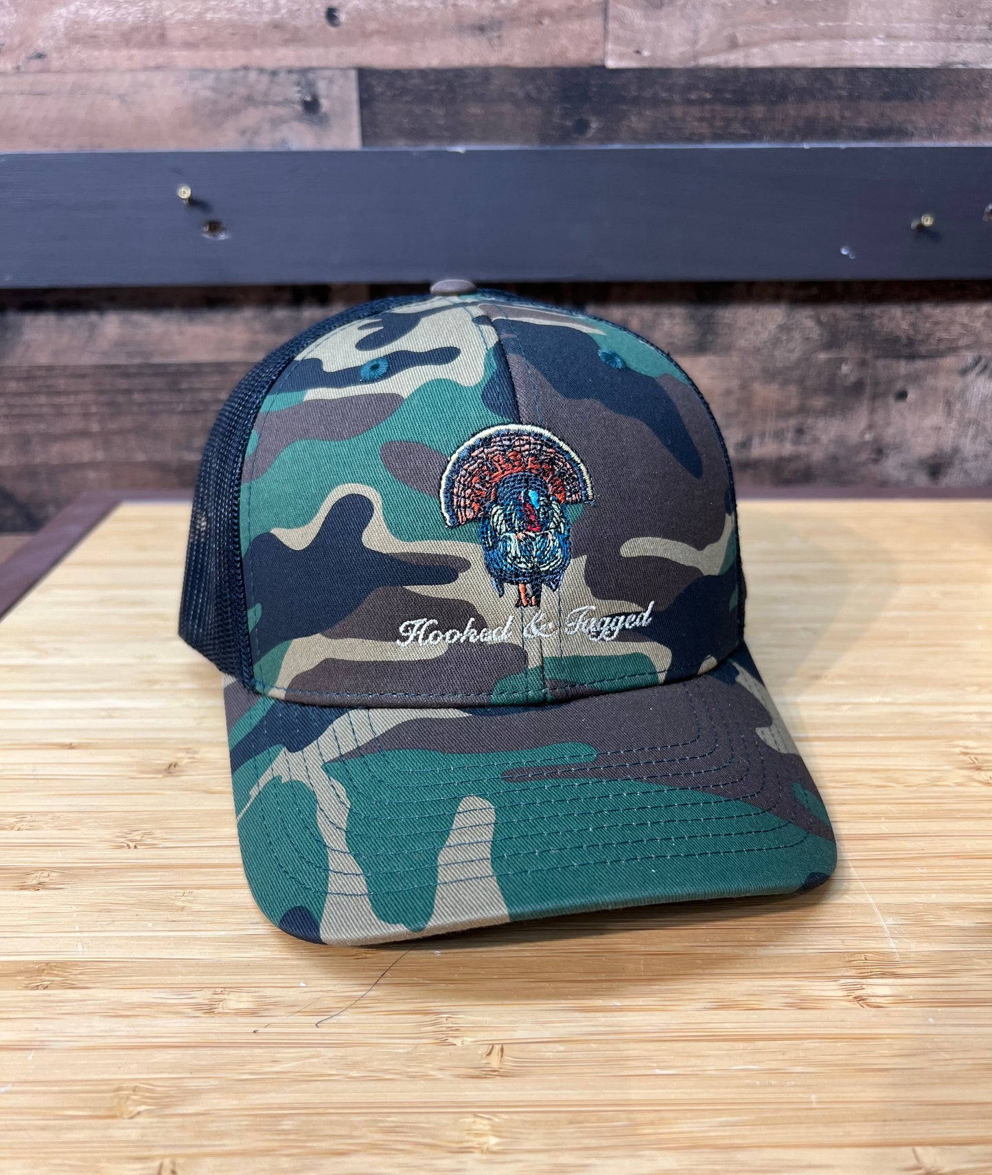 Full Strut Embroidered Hat