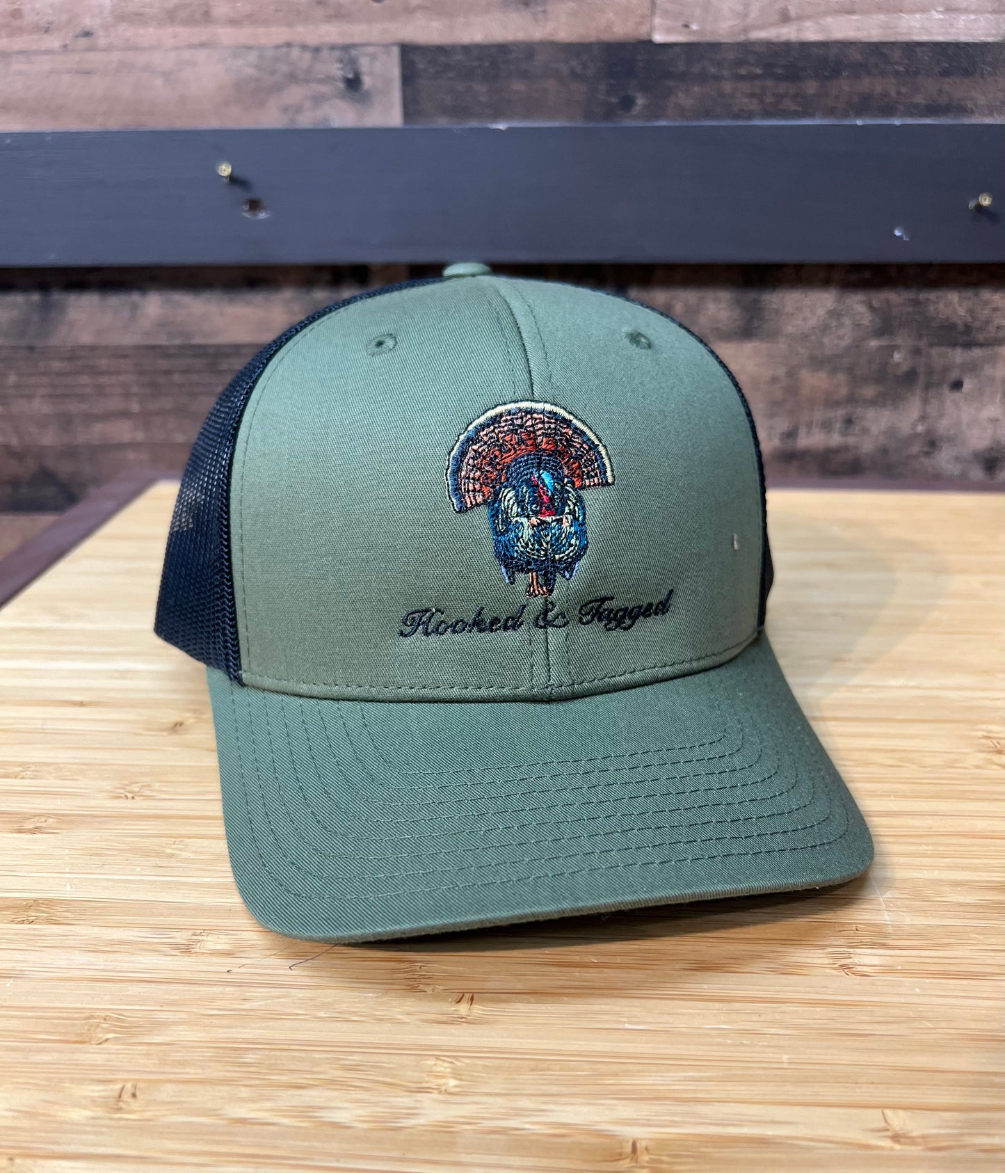 Full Strut Embroidered Hat