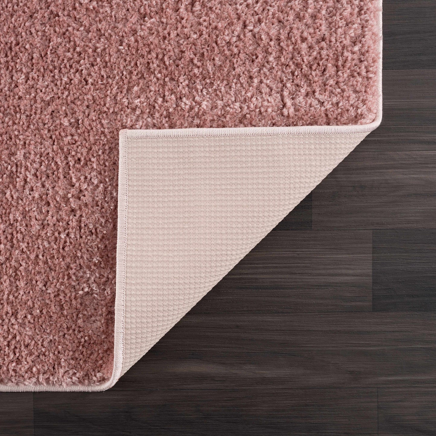 Judy Burgundy Washable Area Rug - Clearance