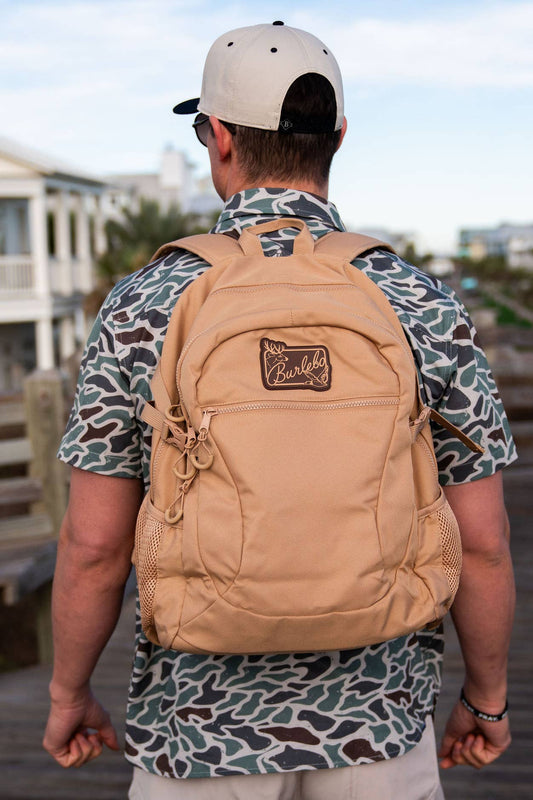 BURLEBO - Backpack - Coyote Tan