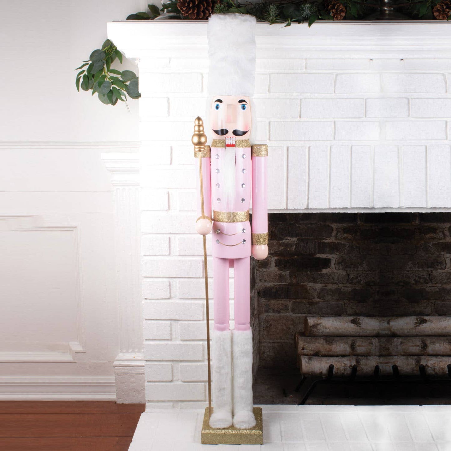 8 Oak Lane - Pink 4ft Nutcracker