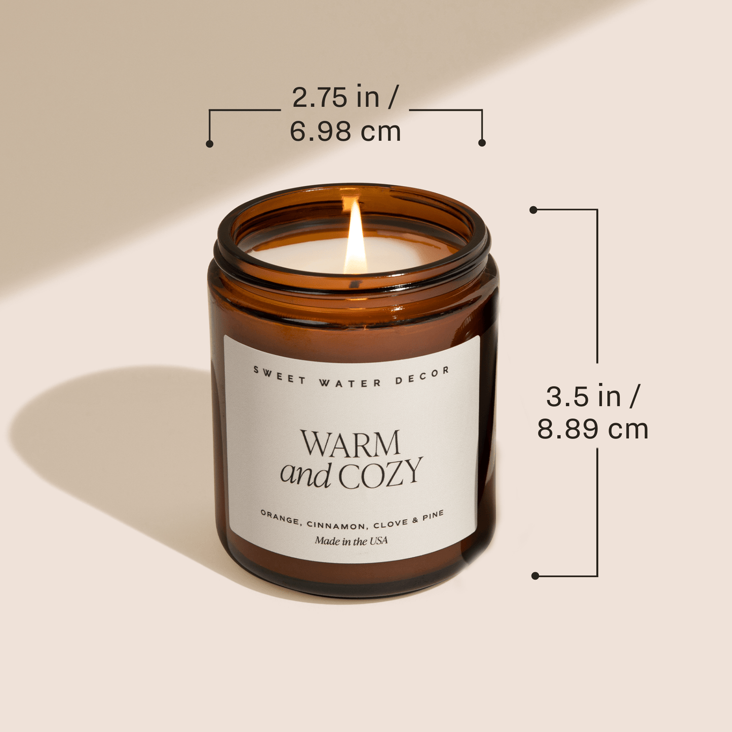 Weekend Soy Candle - Amber Jar - 9 oz