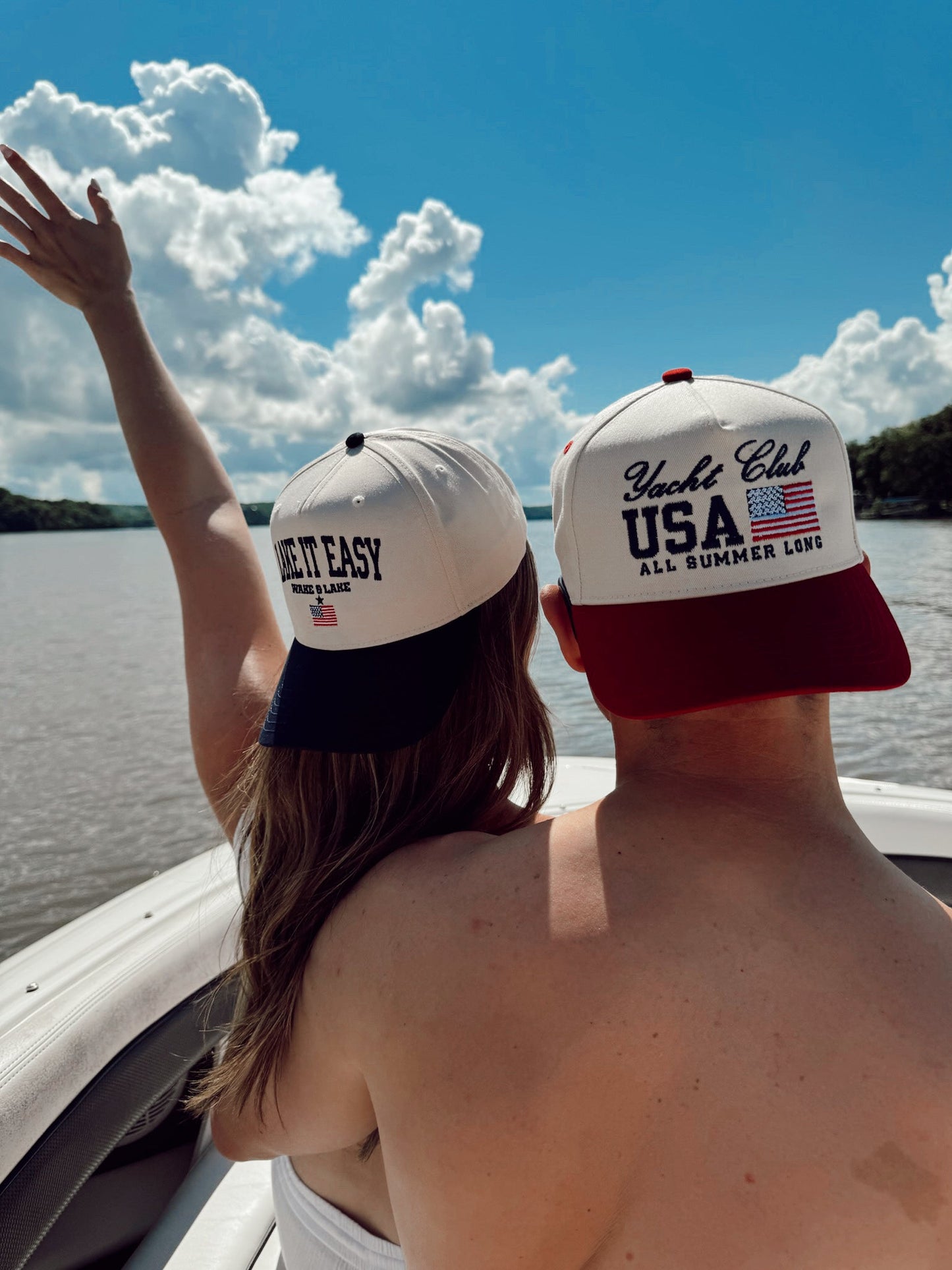 Yacht Club USA Vintage Trucker Hat - PREORDER