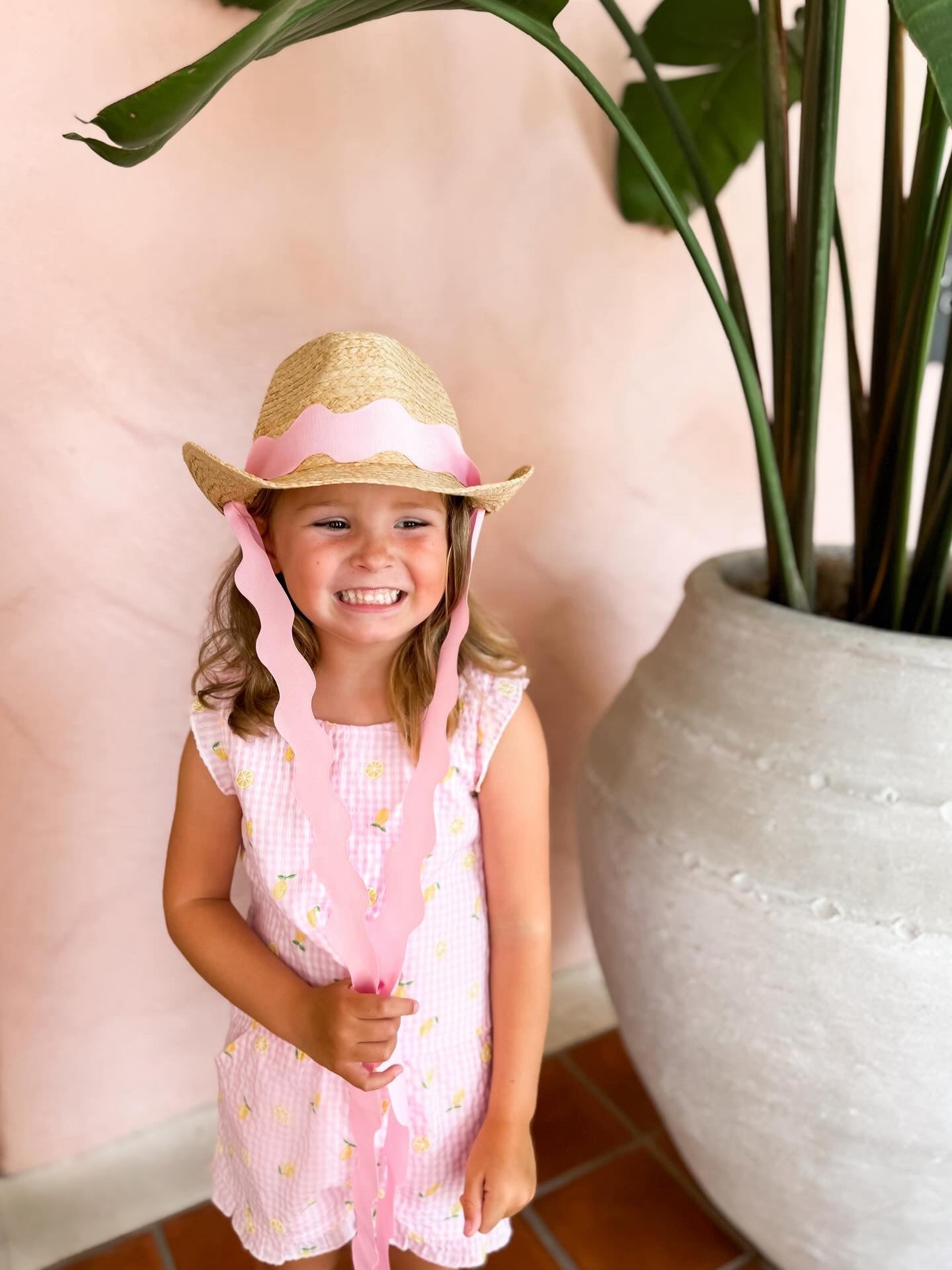 Coastal Cowgirl Hat, Pink (Girls)