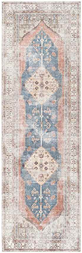 Kwadijk Traditional Wheat Washable Area Rug