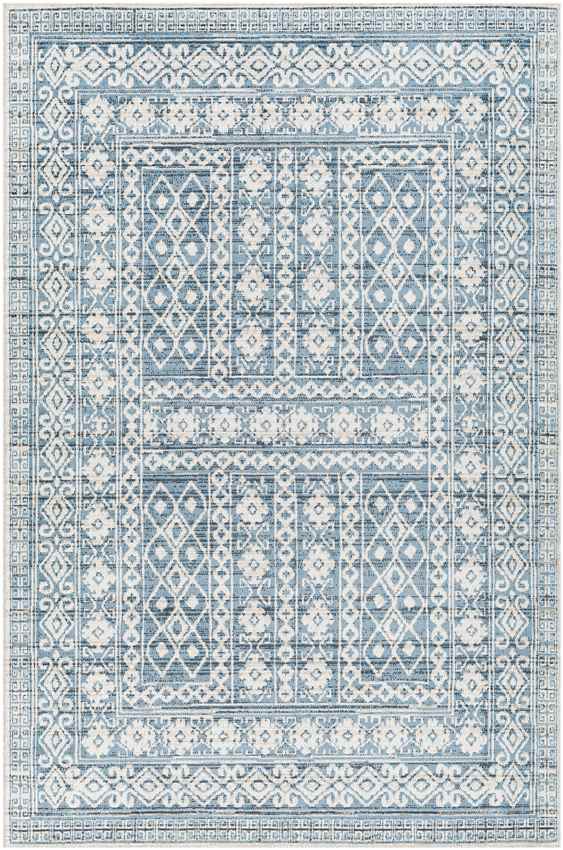 St Leon Global Sky Blue Washable Area Rug