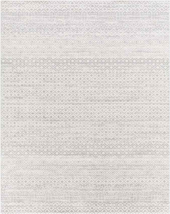 Waynetown Global Light Gray Washable Area Rug