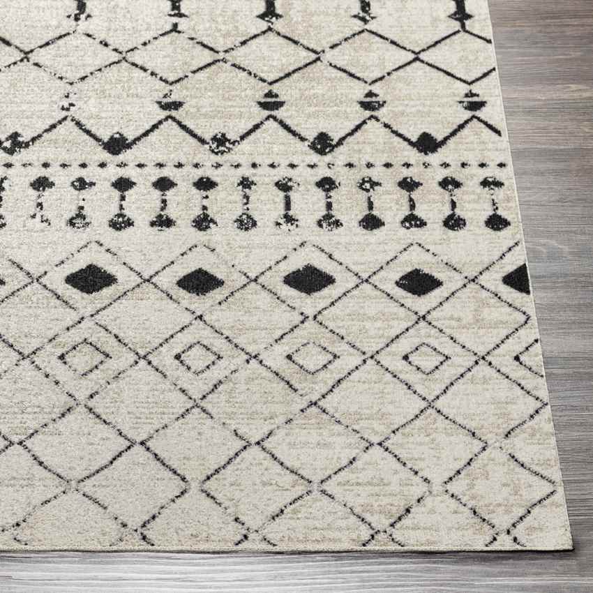 Mary Global Cream Washable Area Rug