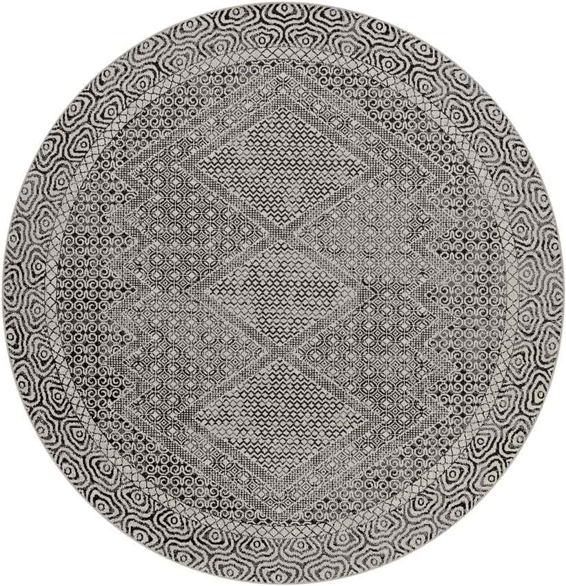 West Harrison Global Gray Washable Area Rug