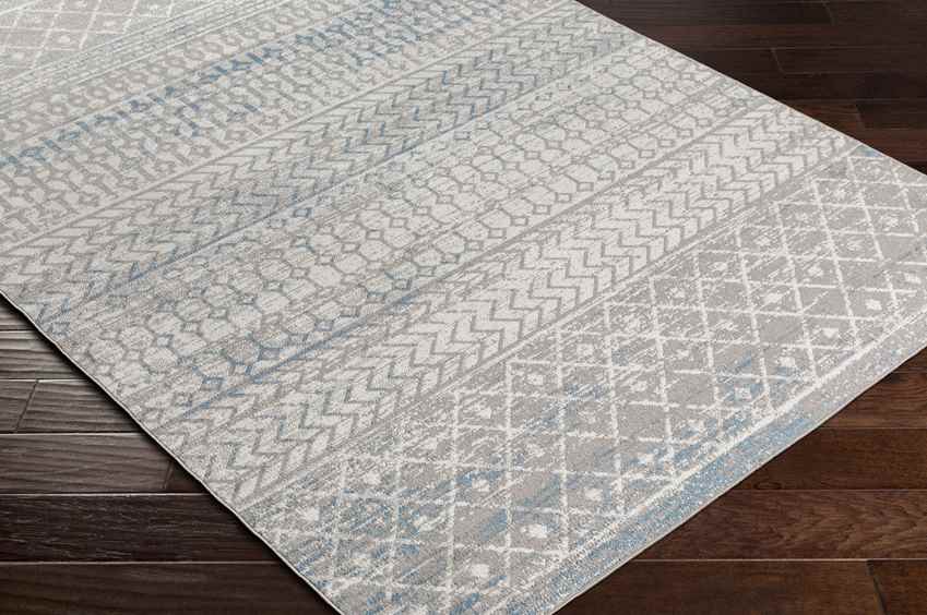 West Terre Haute Global Taupe Washable Area Rug