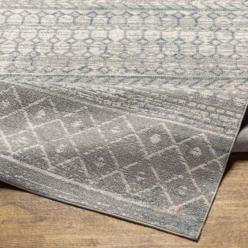 West Terre Haute Global Taupe Washable Area Rug