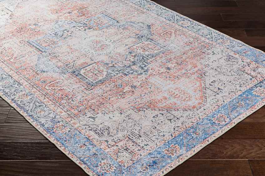 Sunman Traditional Cider Washable Area Rug