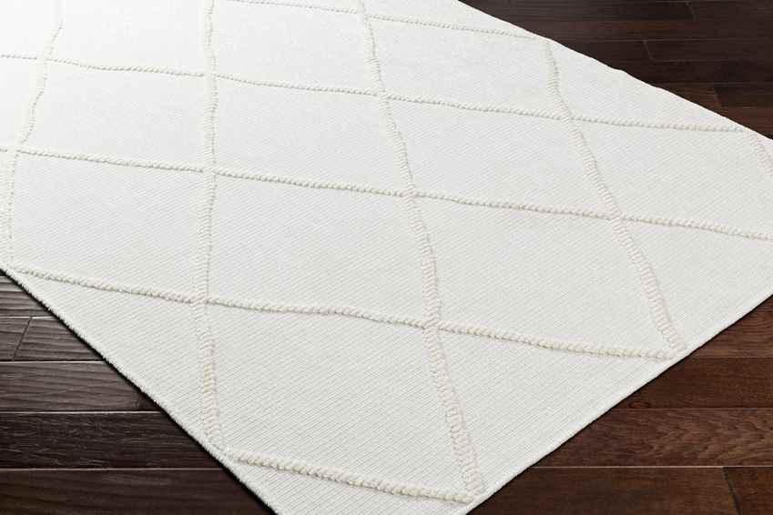 Buck Grove Global Ivory Washable Area Rug