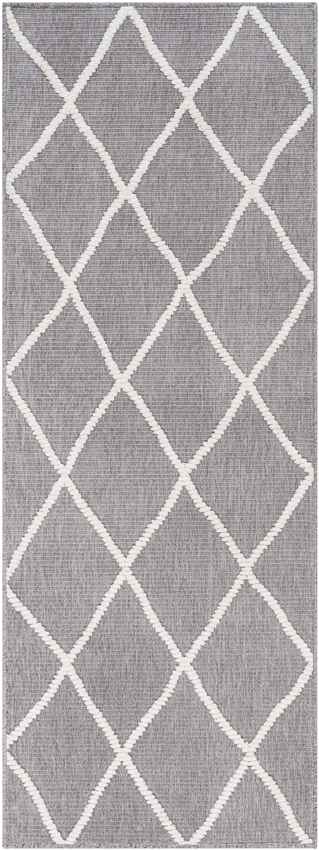 Buck Grove Global Charcoal Washable Area Rug