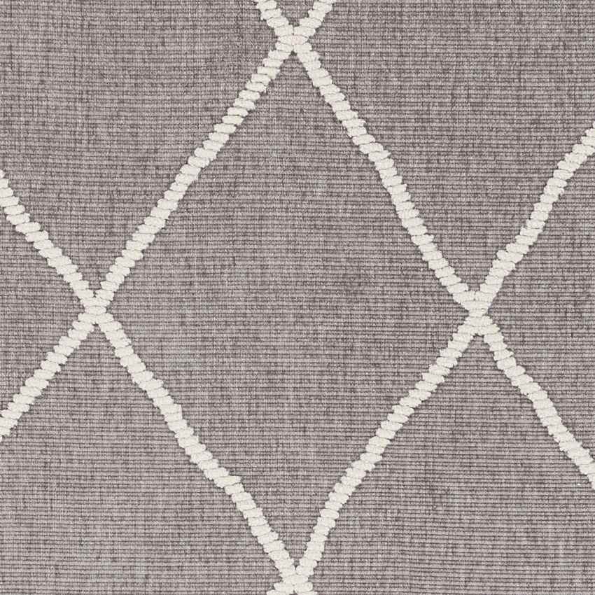 Buck Grove Global Charcoal Washable Area Rug