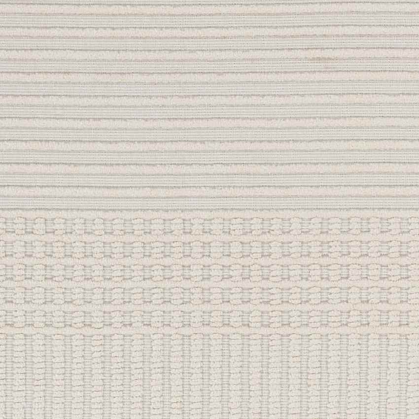 Burkesville Modern Ivory Washable Area Rug