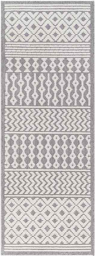 Carrsville Cottage Gray Washable Area Rug