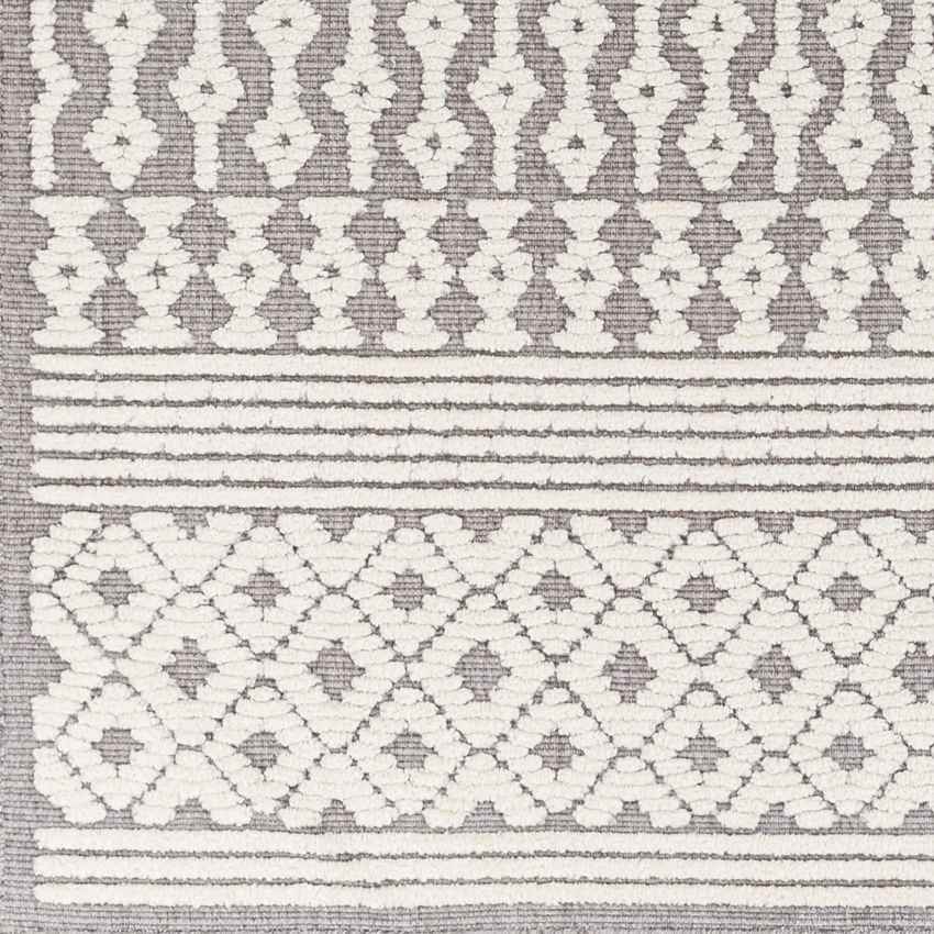 Carrsville Cottage Gray Washable Area Rug