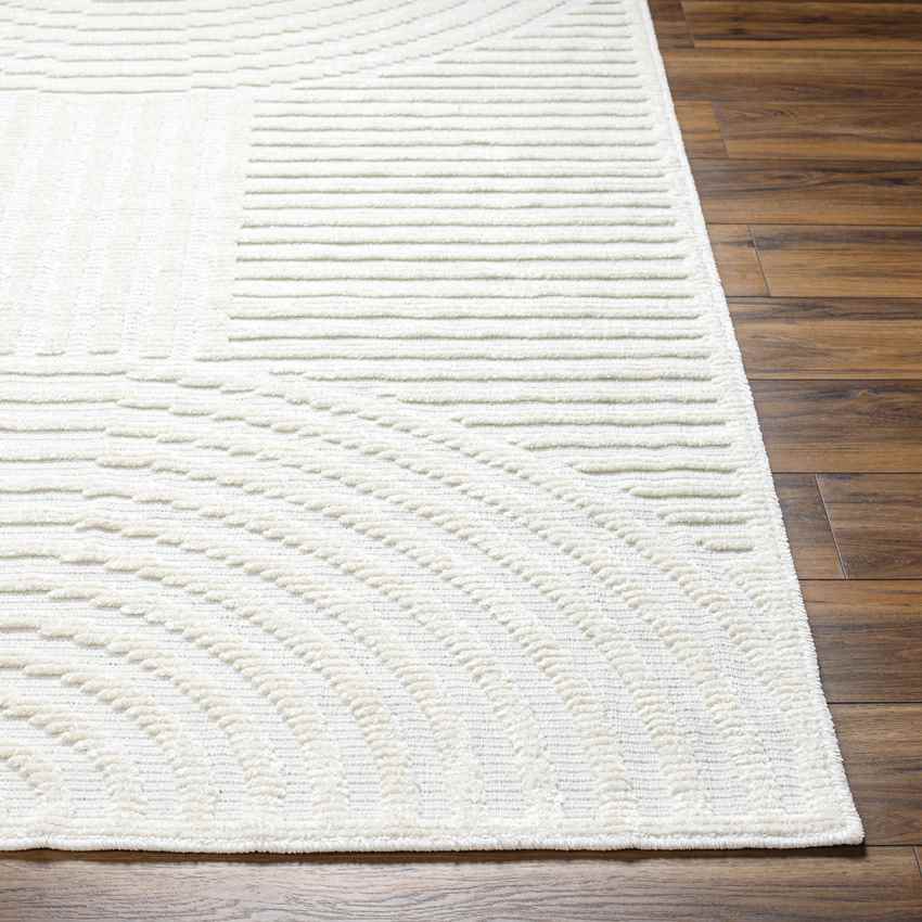 Carter Lake Modern Cream Washable Area Rug