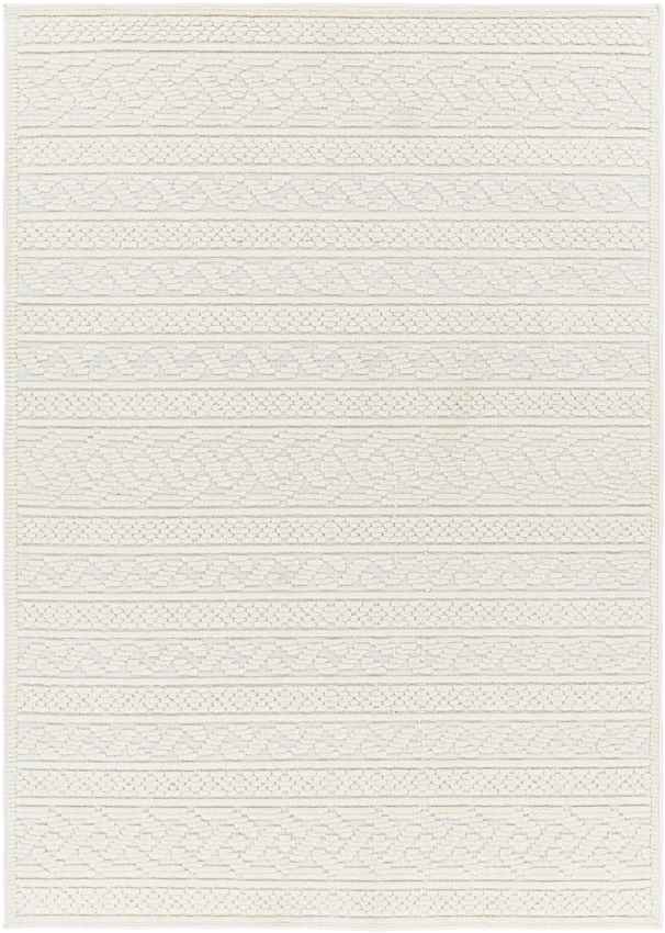 Cedar Falls Cottage Cream Washable Area Rug