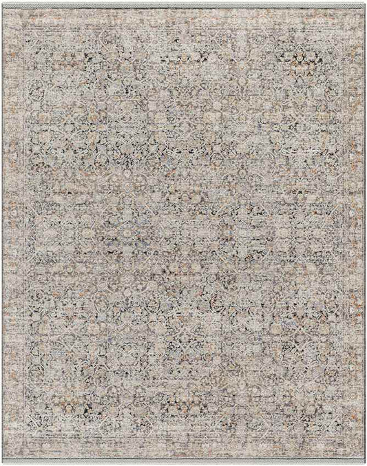 Bonner Traditional Dark Brown/Black Area Rug