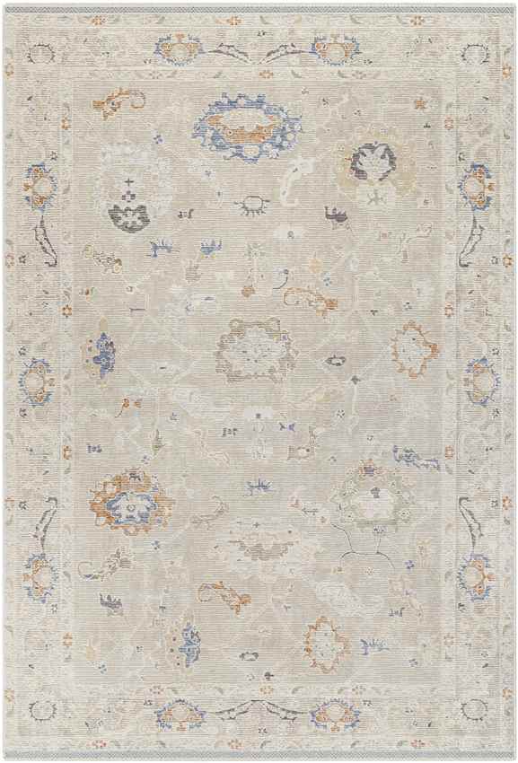 Jamena Traditional Beige Area Rug